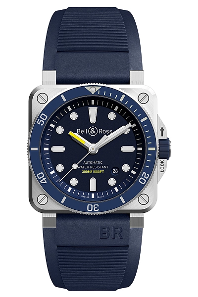 Bell & Ross Taucher Blau BR0392-D-BU-ST/SRB