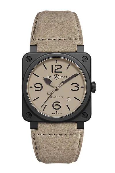 Bell & Ross BR03-92 Wüste Typ BR0392-DESERT-CE