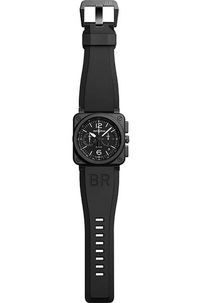 Bell & Ross Schwarz Matt BR0394-BL-CE