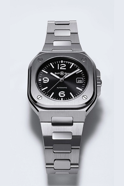 Bell & Ross BR 05 Schwarzer Stahl BR05A-BL-ST/SST