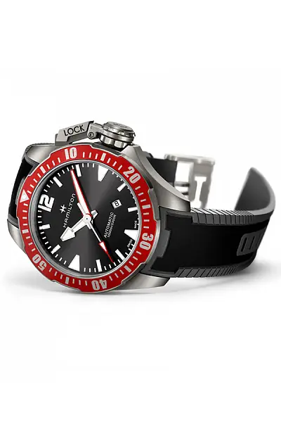 Hamilton Khaki Navy Frogman Titanium Automatik H77805335