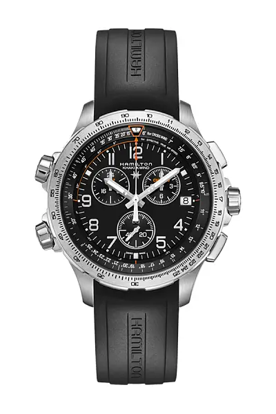 Hamilton Khaki Luftfahrt X-Wind GMT Chrono Quarz H77912335