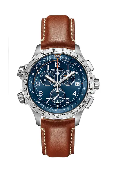 Hamilton Khaki Luftfahrt X-Wind GMT Chrono Quarz H77922541