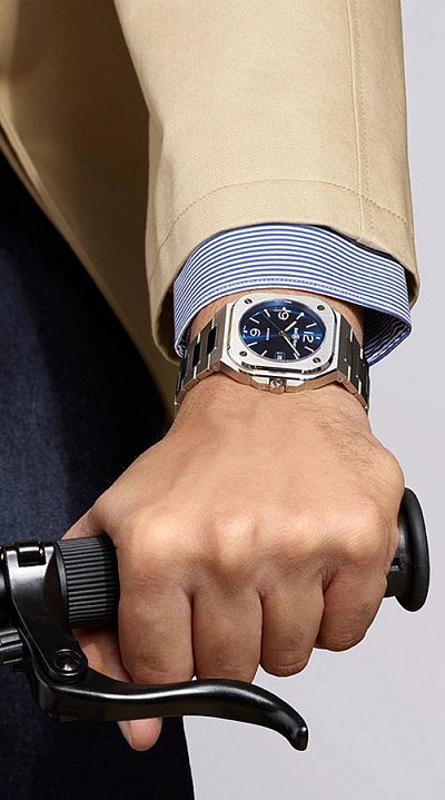 Bell & Ross BR 05 Stahlblau BR05A-BLU-ST/SST