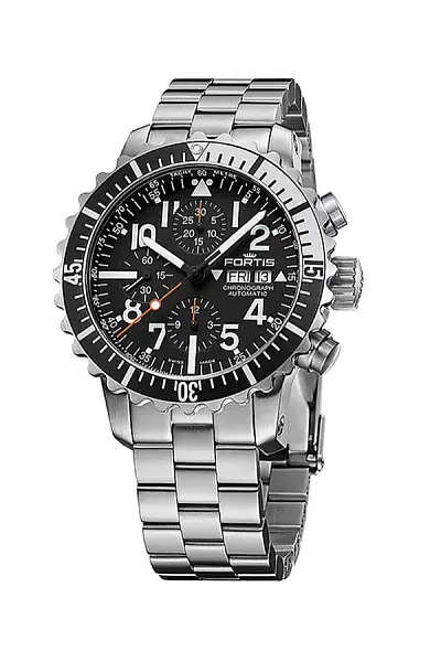 Fortis Marinemaster Silber Chronograph 671.17.41 M