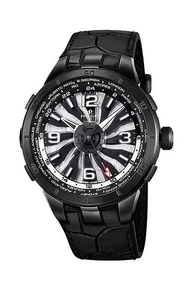 Perrelet Turbine GMT Weltzeituhr A1083/1