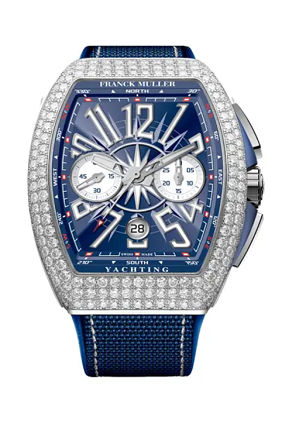 Franck Muller Vanguard V 45 CC DT YACHT D (BL)