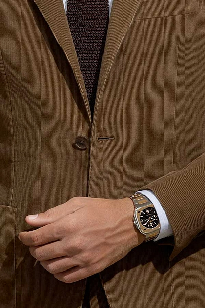 Bell & Ross BR 05 Schwarzer Stahl & Gold BR05A-BL-STPG/SSG