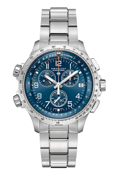 Hamilton Khaki Luftfahrt X-Wind GMT Chrono Quarz H77922141