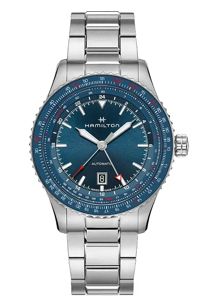 Hamilton Khaki Luftfahrt Cpnverter Auto GMT H76715140