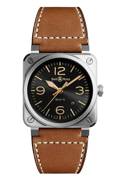 Bell & Ross BR 03-92 Goldenes Erbe BR0392-GH-ST/SCA