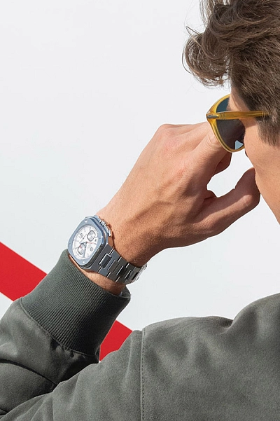 Bell & Ross BR 05 Chrono Weißer Falke BR05C-SI-ST/SST
