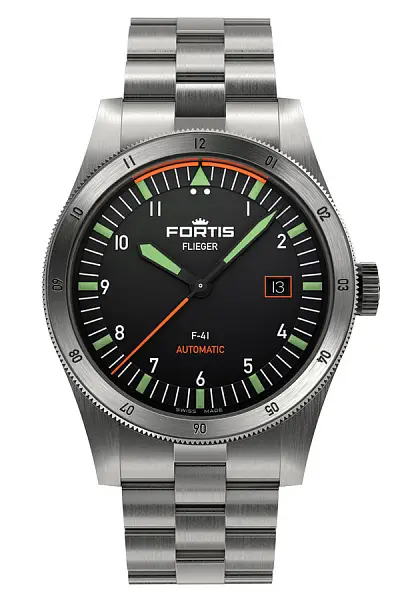Fortis Flieger F-41 Automatik auf Block Barcelet F4220008