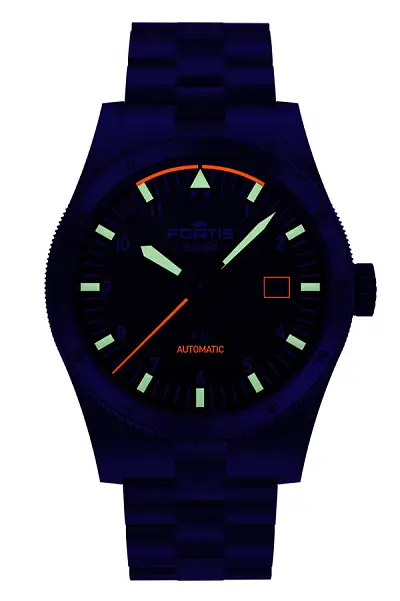 Fortis Flieger F-41 Automatik auf Block Barcelet F4220008