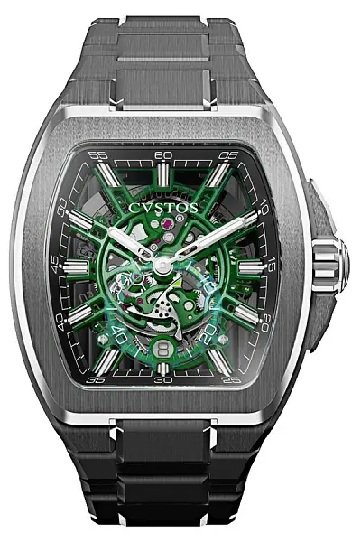 CVSTOS Metropolitan PS Titanium / SQLT Grün F00103.4217001