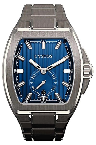 CVSTOS Metropolitan PS Titanium / Blau