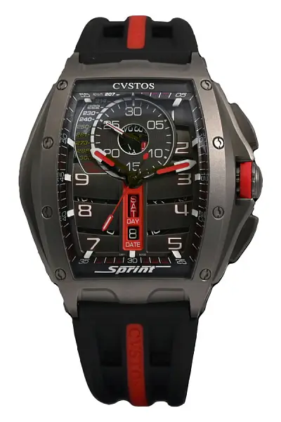 CVSTOS Chrono Sprint Titanuim / Rot