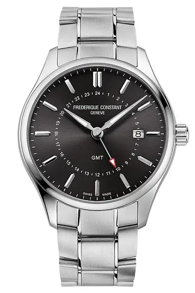 Frederique Constant Klassiker Quarz GMT FC-252DGS5B6B