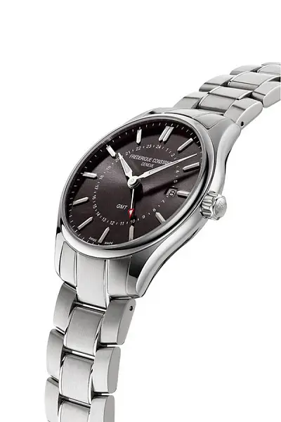 Frederique Constant Klassiker Quarz GMT FC-252DGS5B6B