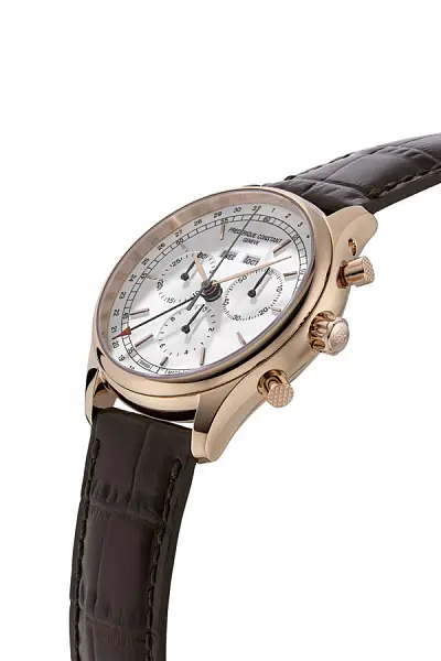Frederique Constant Classics Quarz-Chrono Dreifach-Kalender FC-296SW5B4