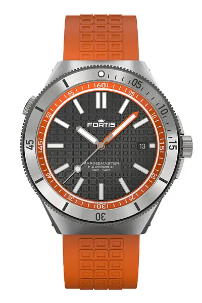 Fortis Marinemaster M-44 Amber Orange auf Horizon F8120013