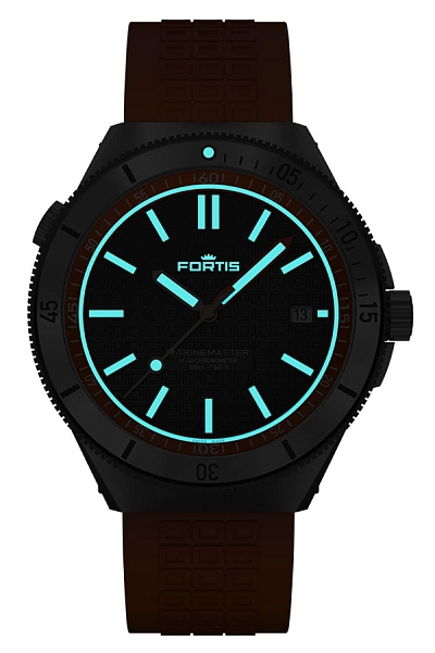 Fortis Marinemaster M-44 Amber Orange auf Horizon F8120013