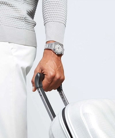 Bell & Ross BR 05 GMT Weiß BR05G-SI-ST/SST
