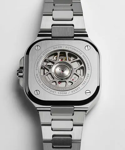 Bell & Ross BR 05 GMT Weiß BR05G-SI-ST/SST
