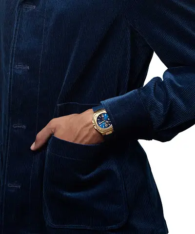 Bell & Ross BR 05 Blau Gold BR05A-BLU-PG/SPG