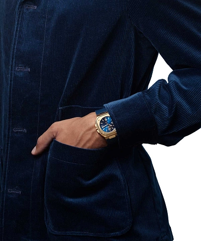 Bell & Ross BR 05 Blau Gold BR05A-BLU-PG/SPG