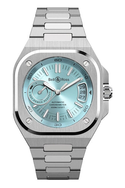 Bell & Ross BR-X5 Eisblau Stahl BRX5R-IB-ST/SST