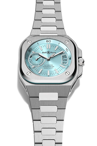 Bell & Ross BR-X5 Eisblau Stahl BRX5R-IB-ST/SST