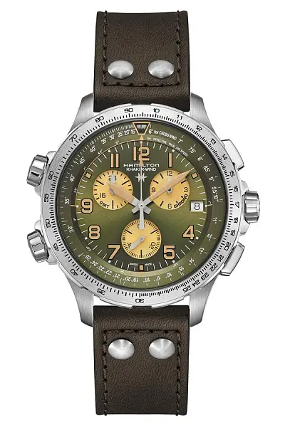 Hamilton Khaki Luftfahrt X-Wind GMT Chrono Quarz H77932560