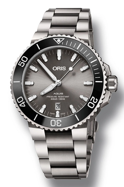 Oris Aquis Titanium Datum 01 733 7730 7153-07 8 24 15PEB