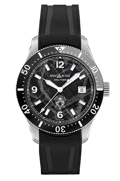 Montblanc 1858 Eiskaltes Meer Automatik Datum 129372