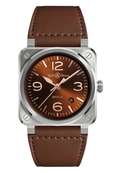 Bell & Ross Neu BR 03 Golden Heritage BR03A-GH-ST/SCA