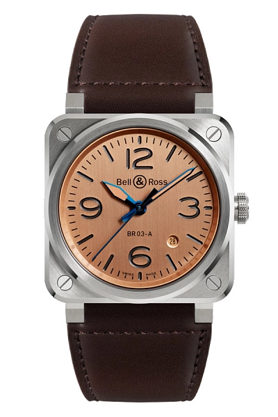 Bell & Ross Neu BR 03 Kupfer BR03A-GB-ST/SCA