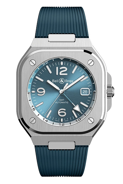 Bell & Ross BR 05 GMT Himmelblau BR05G-PB-ST/SRB