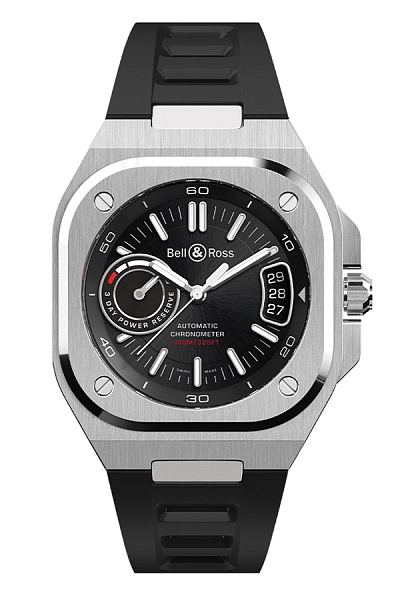 Bell & Ross BR-X5 Schwarzer Stahl BRX5R-BL-ST/SRB