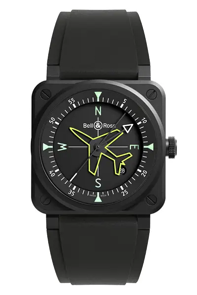 Bell & Ross BR 03 Kreiselkompass BR03A-CPS-CE/SRB