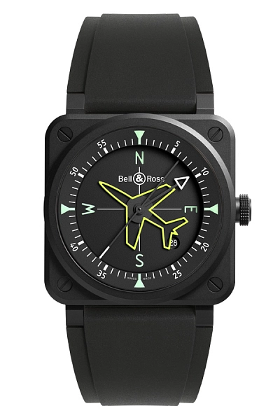 Bell & Ross BR 03 Kreiselkompass BR03A-CPS-CE/SRB