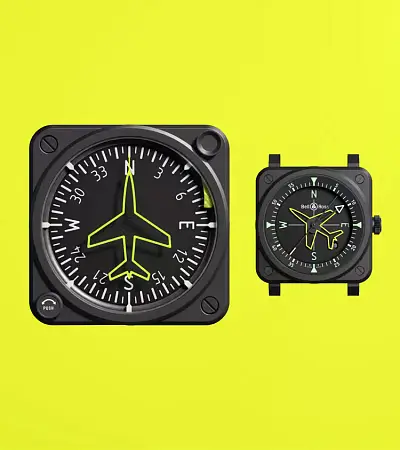 Bell & Ross BR 03 Kreiselkompass BR03A-CPS-CE/SRB