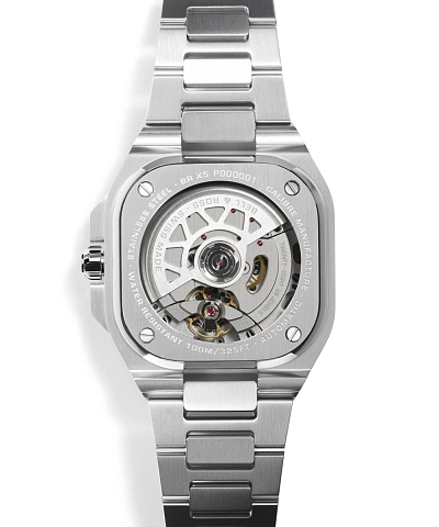 Bell & Ross BR-X5 Eisblau Stahl BRX5R-IB-ST/SRB