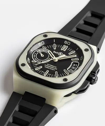 Bell & Ross BR-X5 Grüner Lum BRX5R-LUM-TC/SRB