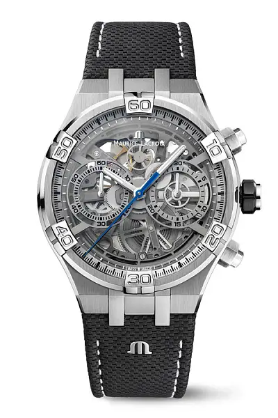 Maurice Lacroix Aikon Skelettierter Chronograph AI6098-SS001-090-1