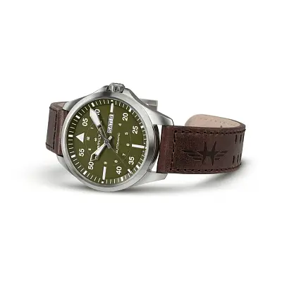 Hamilton Khaki Luftfahrt Pilot Tag Datum Auto H64635560