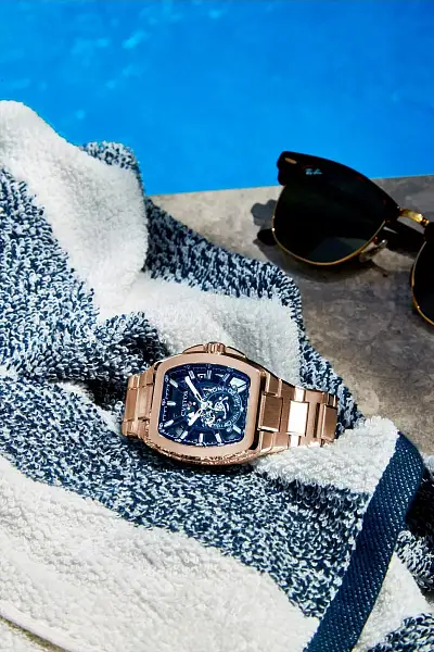 CVSTOS Metropolitan PS 5N Rotgold/SQLT Blau F00103.4223001