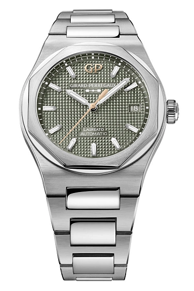 Girard-Perregaux Laureato 38mm Salbei Grün 81005-11-3407-1CM