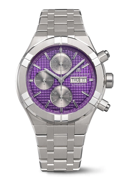 Maurice Lacroix Aikon Automatik Chronograph aus Titan AI6038-TT032-430-1