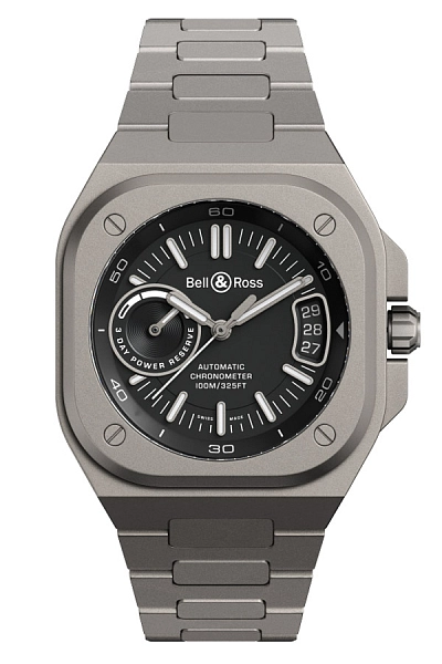 Bell & Ross BR-X5 Schwarz Titan BRX5R-BL-TI/STI